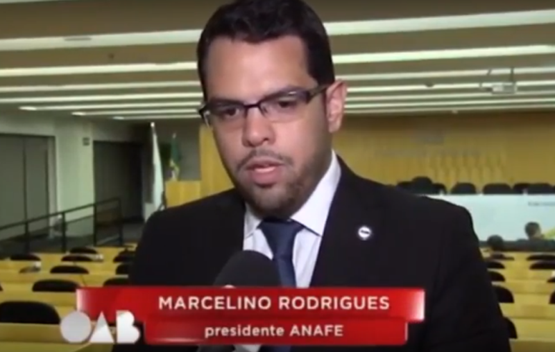 PRESIDENTE DA ANAFE MARCELINO RODRIGUES EM ENTREVISTA À TV OAB 2 TV JUSTIÇA ANAFE