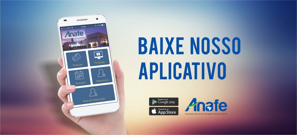Banner App ADVOCACIA PÚBLICA ANAFE