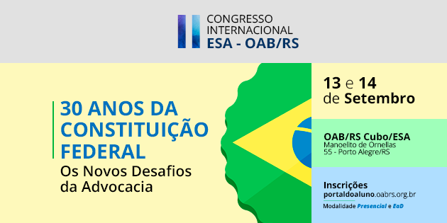 30 anos da Constituição ESA-RS