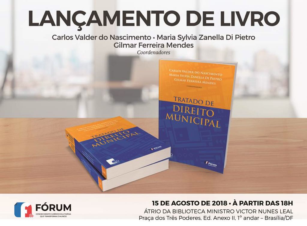 LANÇAMENTO DE LIVRO TRATADO MUNICIPAL ANAFE