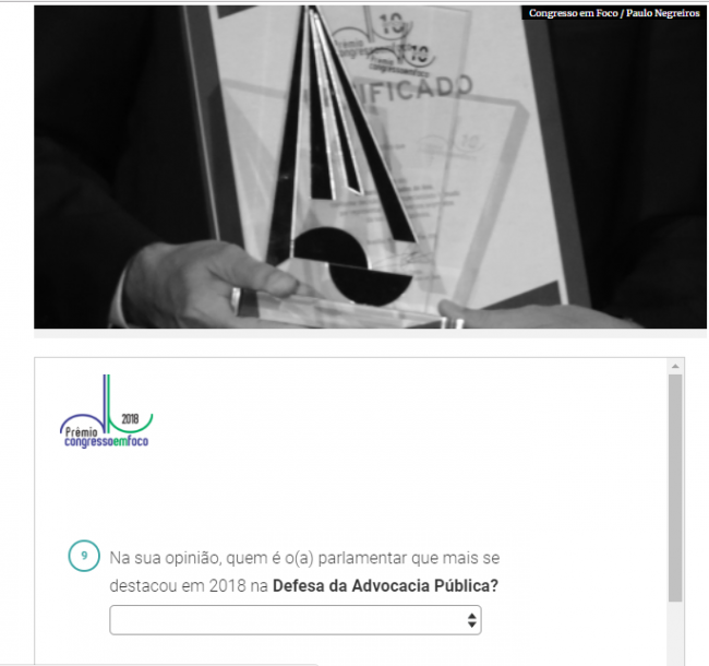 Votação congresso em foco