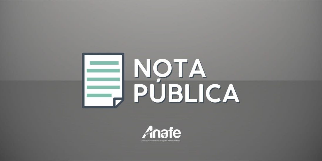 NOTA PÚBLICA ANAFE NOTA PÚBLICA