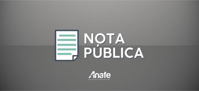 NOTA PÚBLICA ANAFE NOTA PÚBLICA