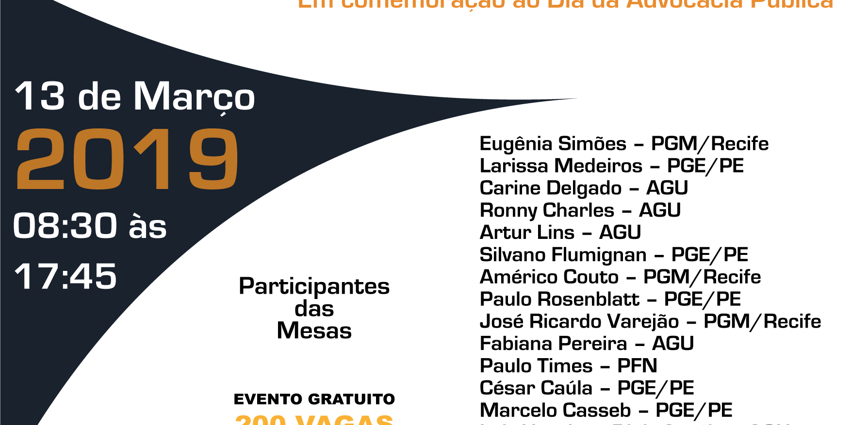 Dia Nacional da Advocacia Pública – AGU PE