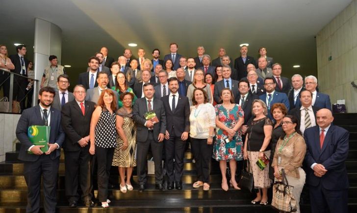 ANAFE participa do ato de apresentação e protocolo das dez emendas do FONACATE à reforma da Previdência