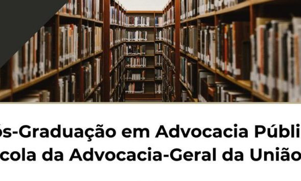 Abertas inscrições para processo seletivo de curso de pós-graduação em Advocacia Pública
