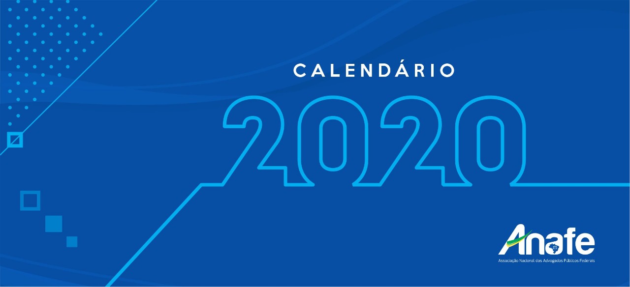 Associado, participe do calendário de 2020 da ANAFE