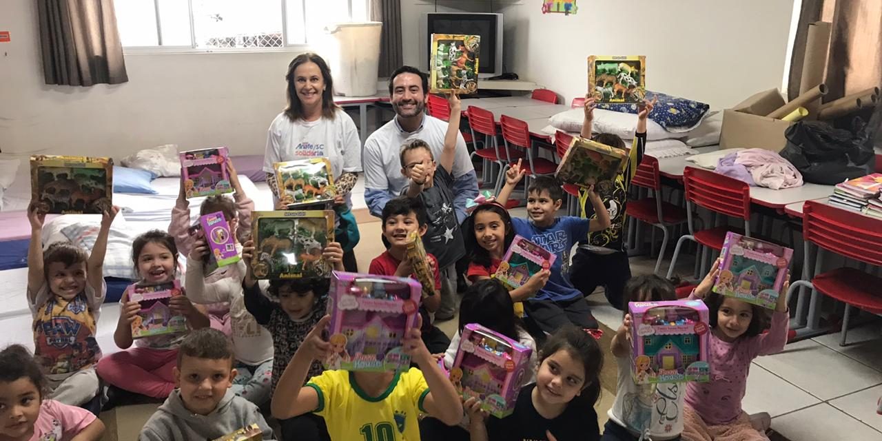 ANAFE SOLIDÁRIA SC (5) ANAFE SOLIDÁRIA: Instituições de Santa Catarina recebem doações