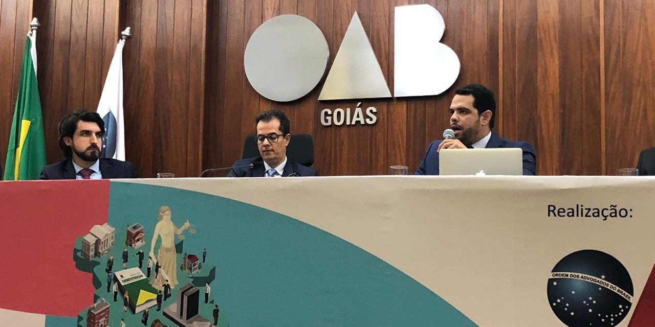 Evento Advocacia Pública OAB GO (29) Presidente da ANAFE palestra sobre Judicialização de Políticas Públicas no 3º Seminário da Advocacia Pública da OAB/GO