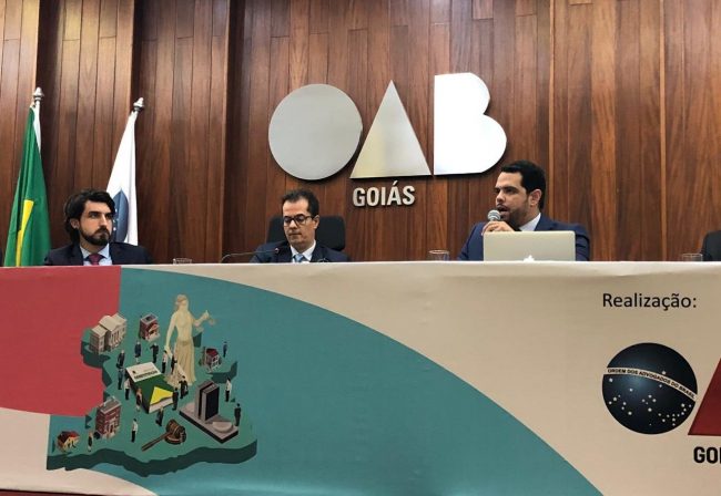 Evento Advocacia Pública OAB GO (29) Presidente da ANAFE palestra sobre Judicialização de Políticas Públicas no 3º Seminário da Advocacia Pública da OAB/GO