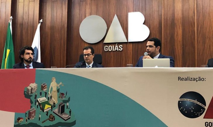 Presidente da ANAFE palestra sobre Judicialização de Políticas Públicas no 3º Seminário da Advocacia Pública da OAB/GO