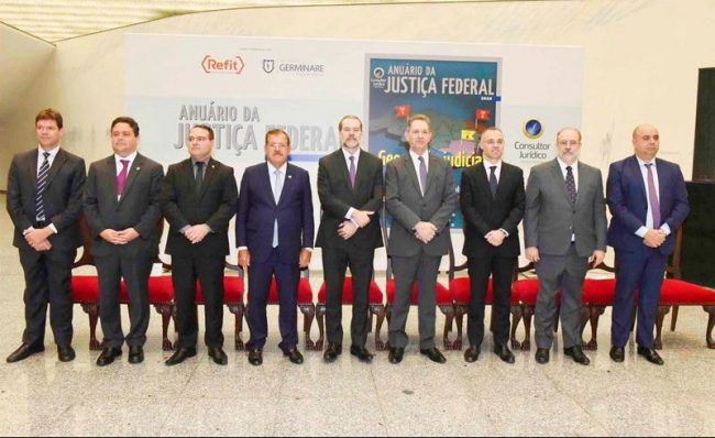 Anuário da justiça ANAFE (9) ANAFE prestigia o lançamento do Anuário da Justiça Federal no STJ