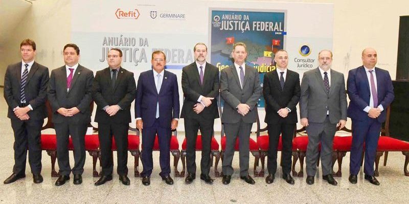 Anuário da justiça ANAFE (9) ANAFE prestigia o lançamento do Anuário da Justiça Federal no STJ