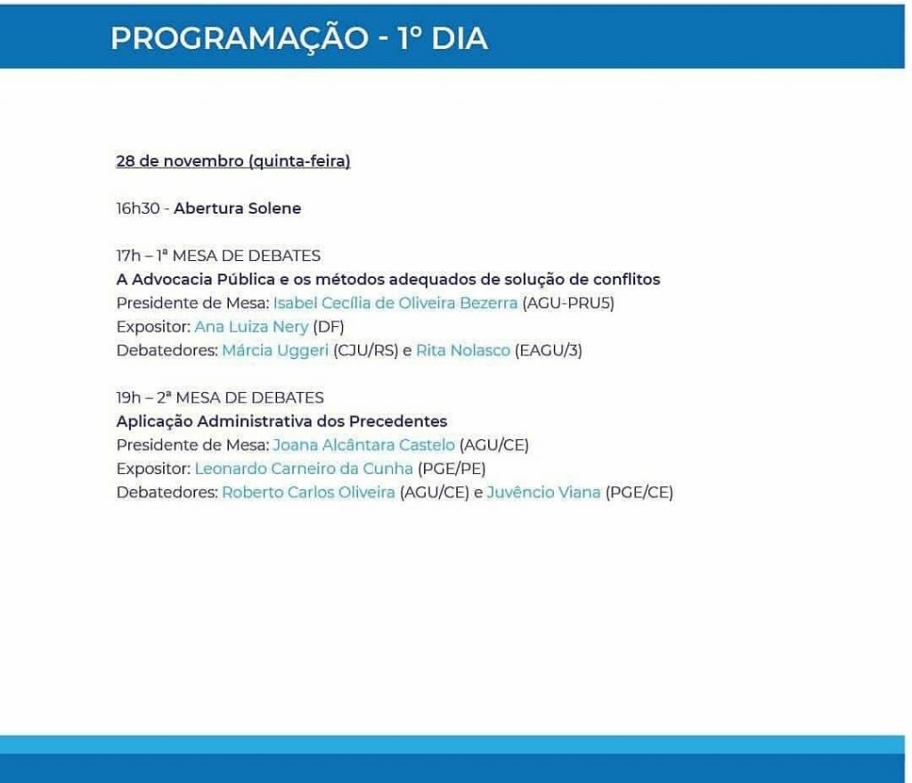 Exercício da Advocacia Pública será tema de debate na OAB/CE