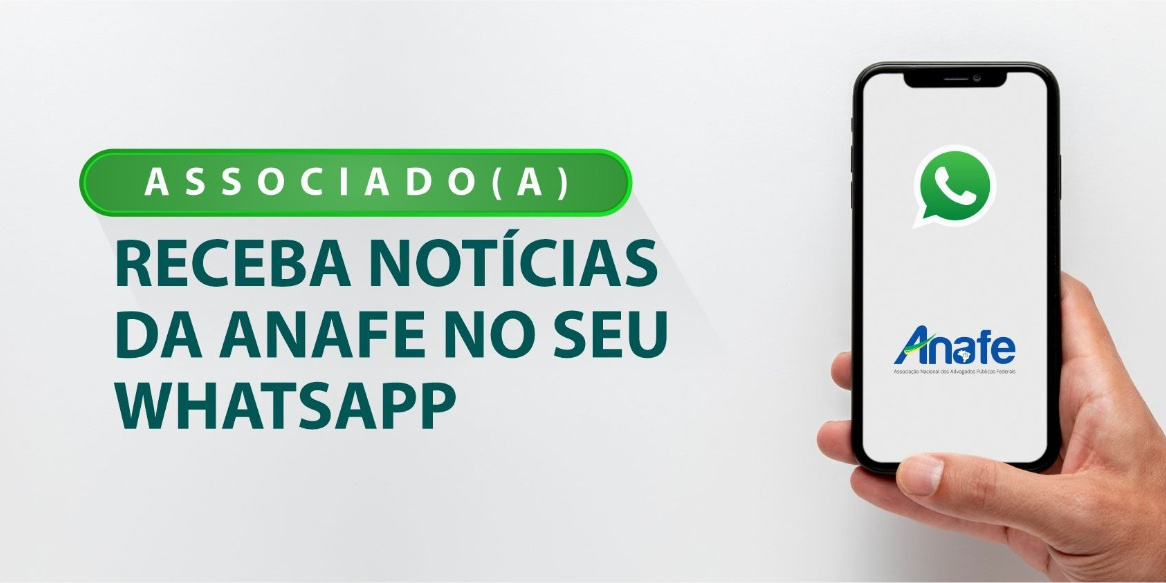 Receba as notícias no whatsapp – ANAFE Cadastre-se e receba notícias da ANAFE por WhatsApp. Saiba como!