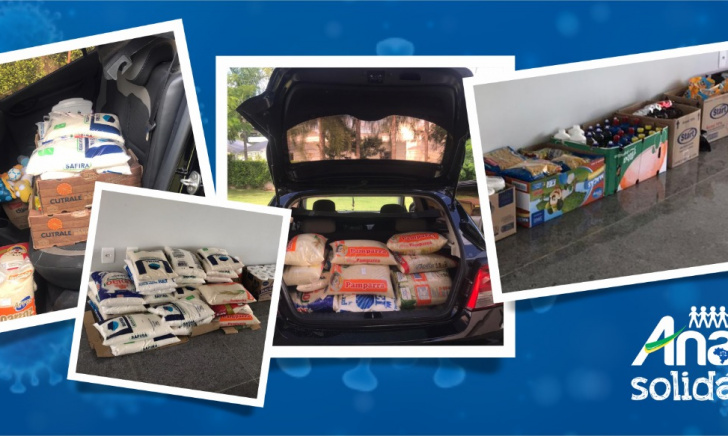 COVID-19: ANAFE realiza doação de alimentos e outros donativos para famílias carentes. Saiba como ajudar!
