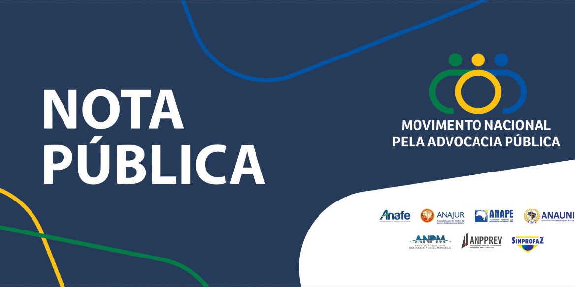 NOTA PÚBLICA – MOVIMENTO NACIONAL O Movimento Nacional pela Advocacia Pública reafirma seu compromisso com a Constituição e a defesa do Estado Democrático de Direito. Nota Pública.