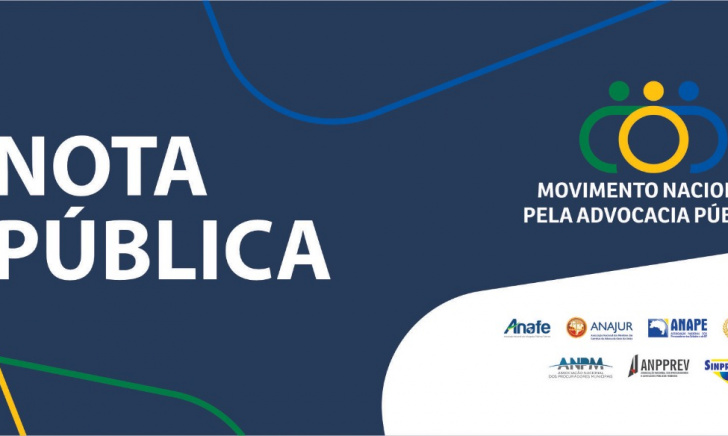 O Movimento Nacional pela Advocacia Pública reafirma seu compromisso com a Constituição e a defesa do Estado Democrático de Direito. Nota Pública.