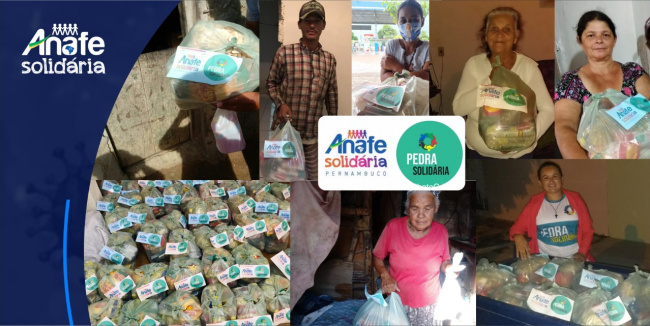 Ações solidárias da ANAFE no interior de Pernambuco buscam minimizar os impactos da Covid-19
