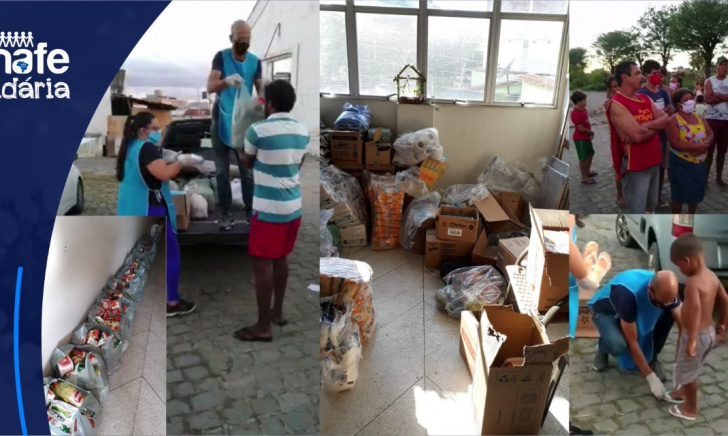 Com entrega de doações, ANAFE/PE beneficia 30 famílias carentes em Caruaru