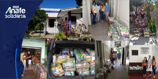 ANAFE entrega doações a instituições afetadas pela Covid-19 em Piedade/PE