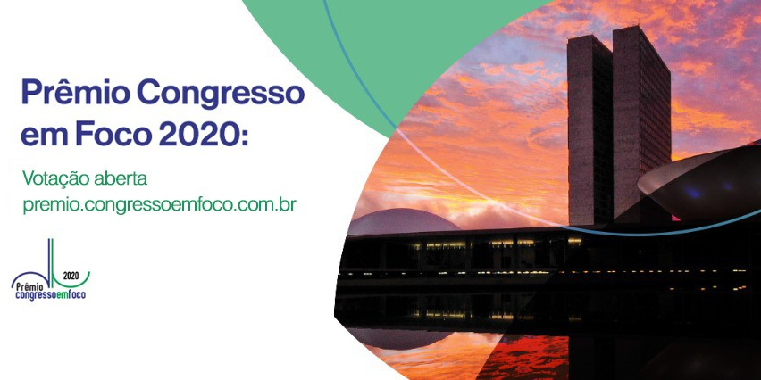 prêmio Congresso em foco prêmio Congresso em foco