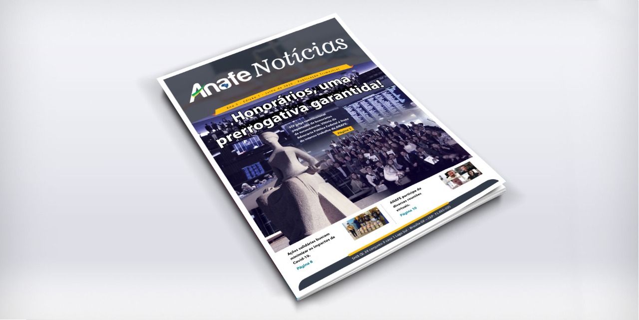 Jornal ANAFE NOTÍCIAS – ANAFE Informativo ANAFE Notícias já está disponível. Leia e compartilhe!