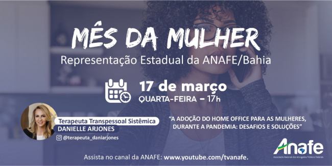 MÊS DA MULHER-site- ANAFE-BA