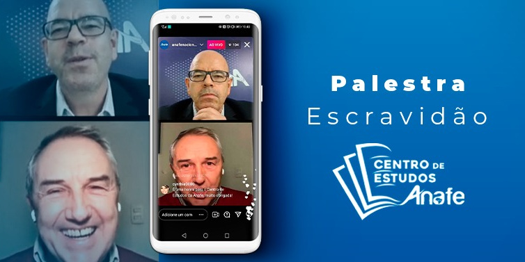 Escravidão - Live Laurentino Gomes - ANAFE