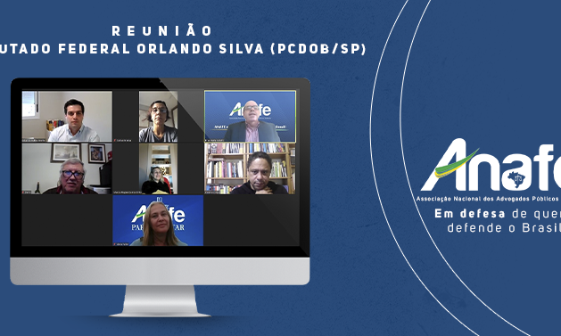 Em reunião, Deputado Orlando Silva (PCdoB-SP) e membros da ANAFE criticam falta de debate da Reforma Administrativa