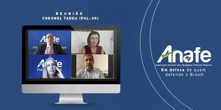 layout_reuniões_site ANAFE apresenta inconstitucionalidades da Reforma Administrativa ao deputado Coronel Tadeu (PSL–SP)