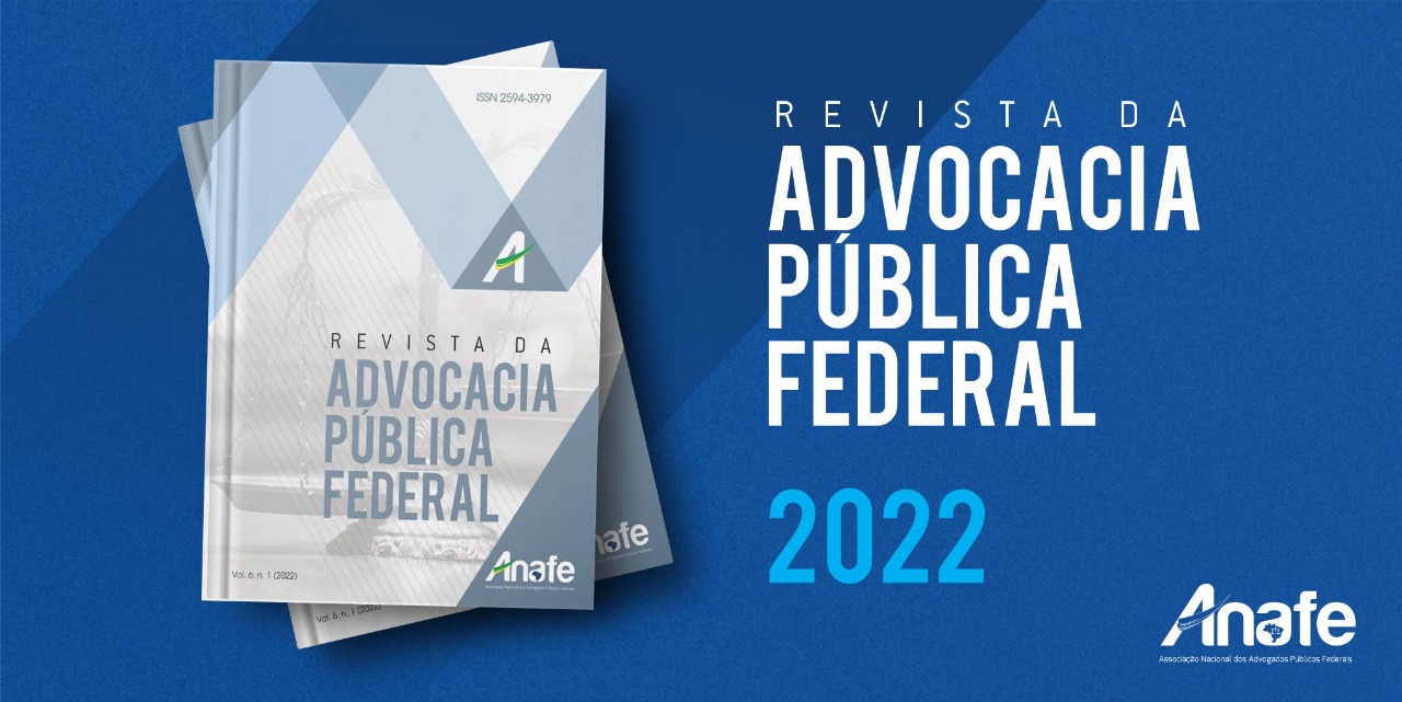 6ª edição da Revista da Advocacia Pública Federal segue com prazo de  submissão de artigos em aberto - Anafe