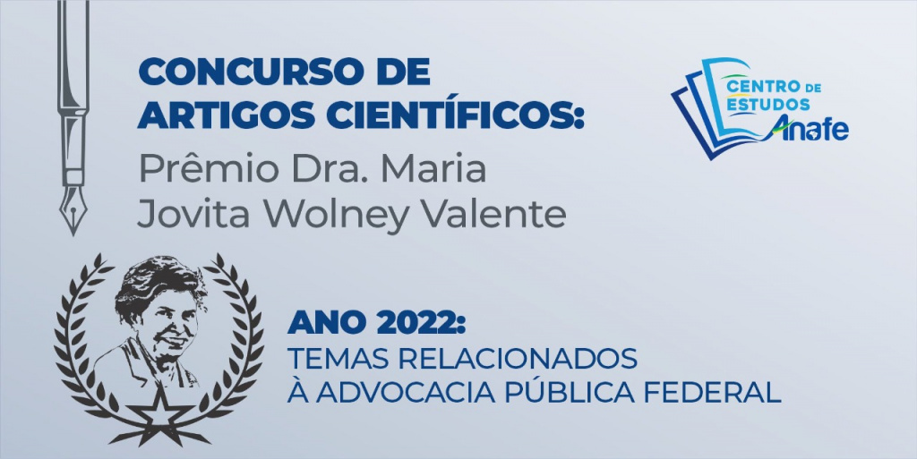 ANAFE lança 1º Concurso de Artigos Científicos do Centro de Estudos 1024x513