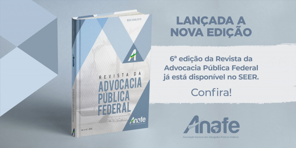 Revista da Advocacia Pública Federal ANAFE 1024x513