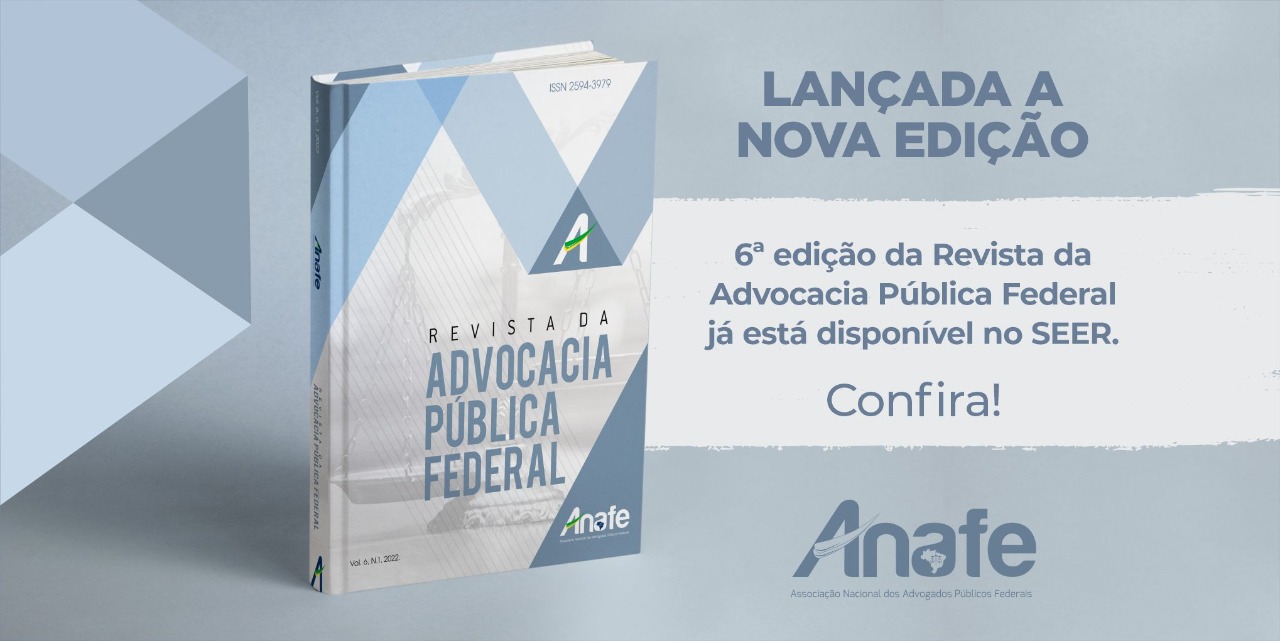 Revista da Advocacia Pública Federal – ANAFE