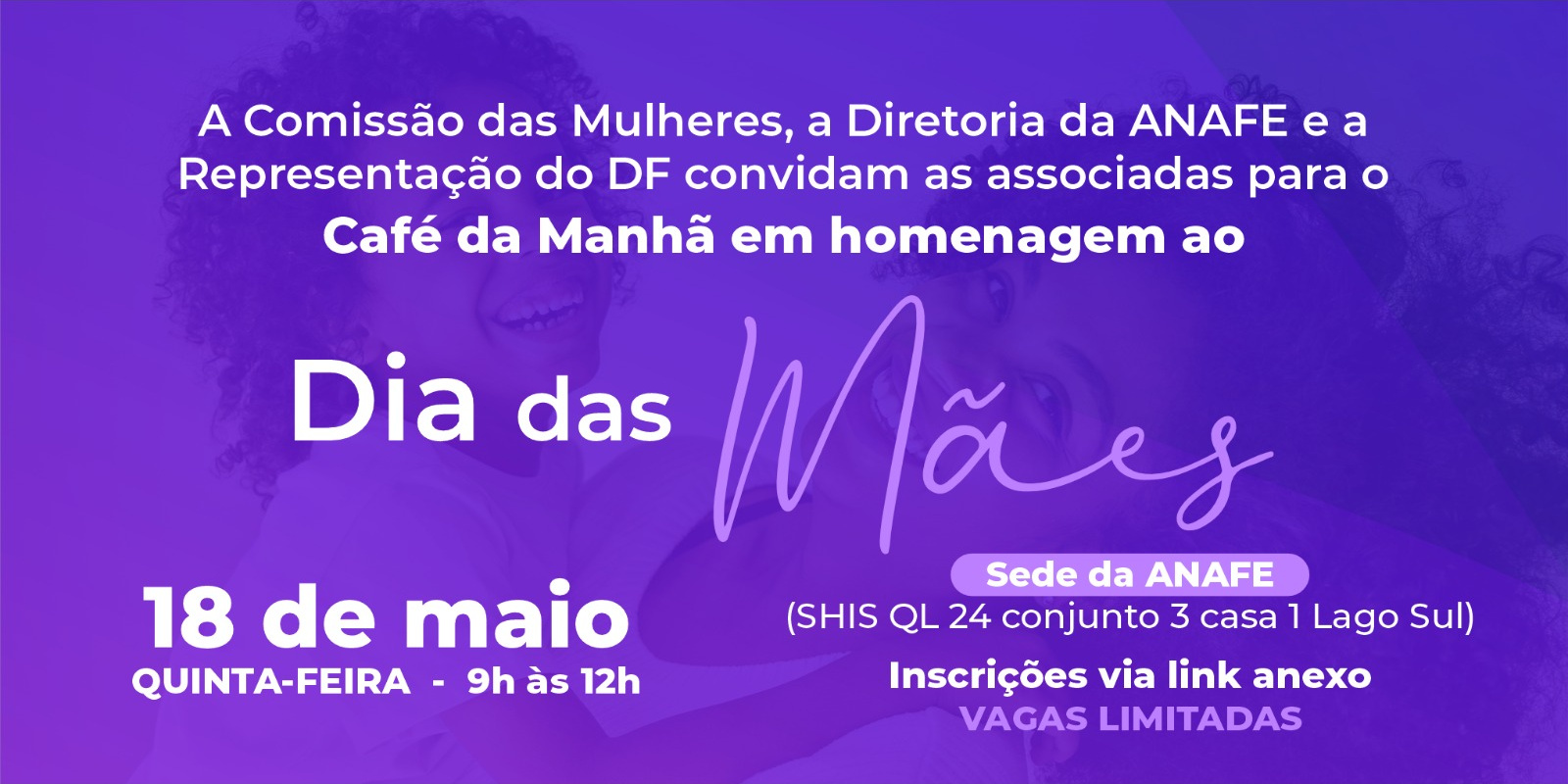 Evento Dia das Mães – ANAFE (1) Dia das Mães