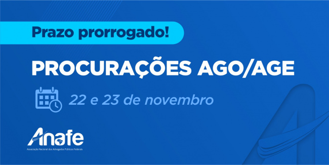 Procurações AGO-AGE