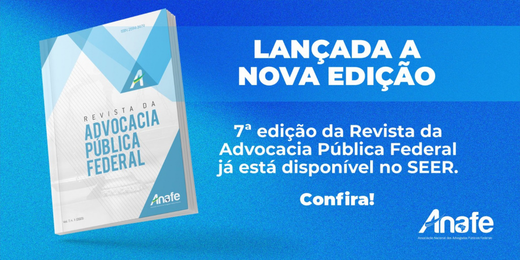 7ª Revista da Advocacia Pública fEDERAL ANAFE 1024x513