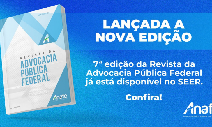 7ª Revista da Advocacia Pública fEDERAL – ANAFE