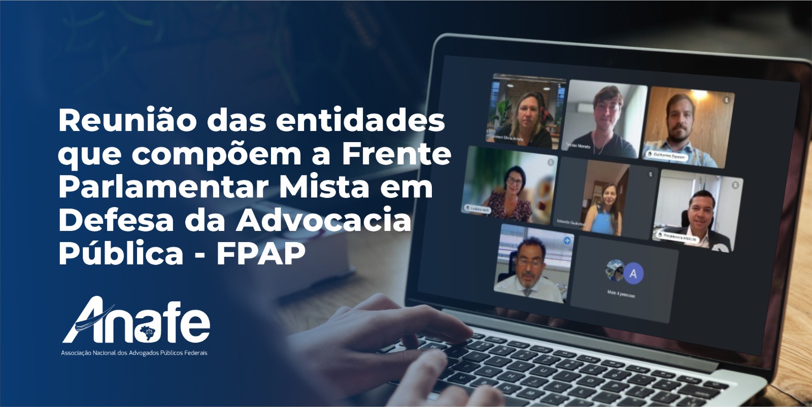 A Diretora Parlamentar da ANAFE, participou da primeira reunião do ano de 2024 da Frente Parlamentar Mista em Defesa da Advocacia Pública (FPAP)