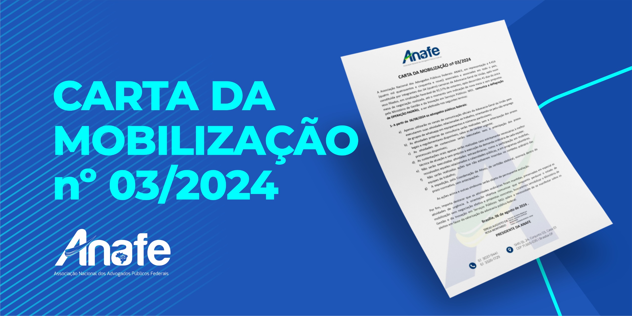 Carta de mobilização nº 3