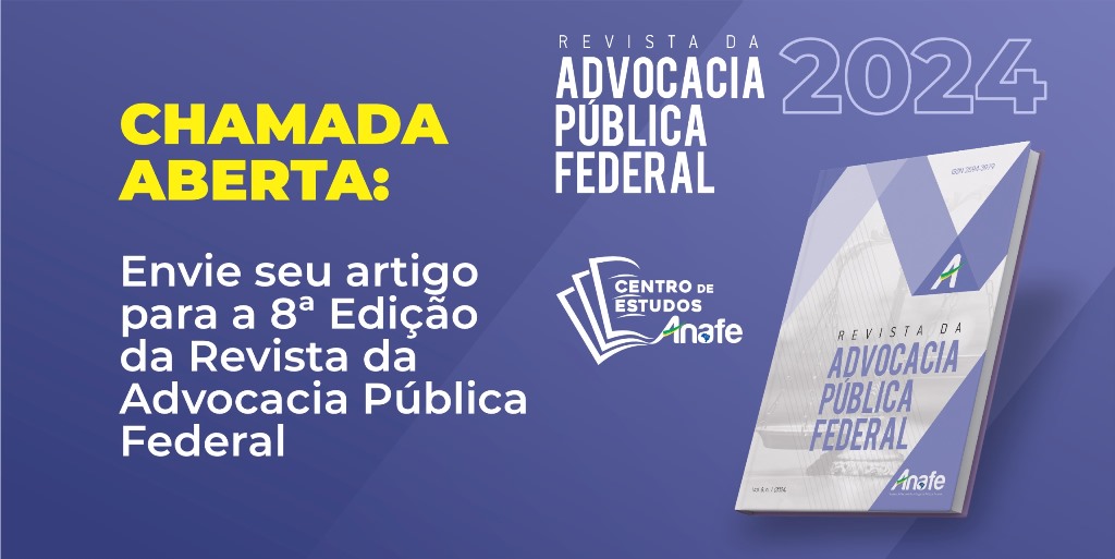 Revista da advocacia pública federal – ANAFE