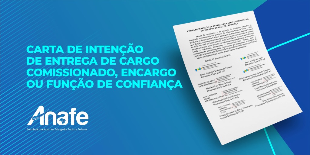 Carta de intenções – ANAFE