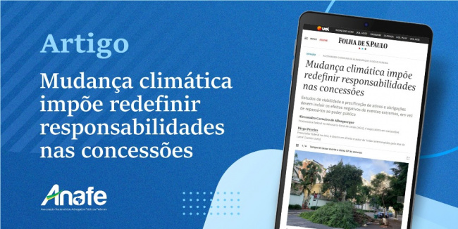 Artigo mudanças climáticas – ANAFE